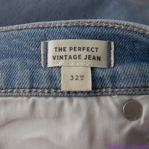 NEW Madewell The Tall Perfect Vintage Jean in Ellicott Wash, 32T - Picture 15 of 16